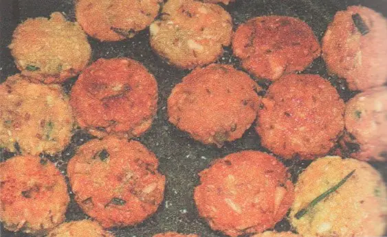 Friture des bonbons piments